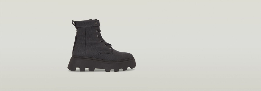 botas altas de lona kate ii