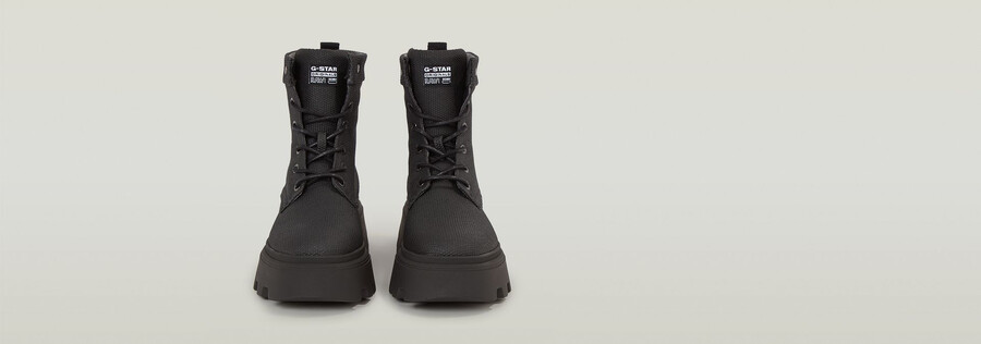 botas altas de lona kate ii