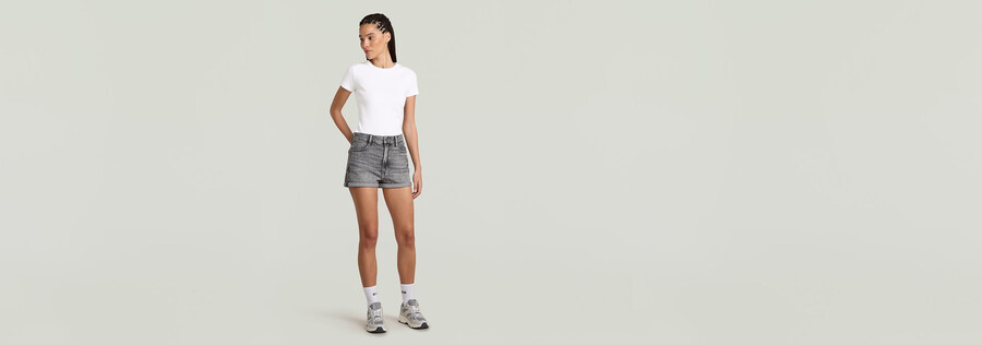pantalones cortos ultra altos tedie