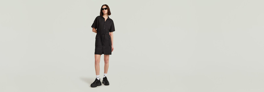 vestido utilitario suave