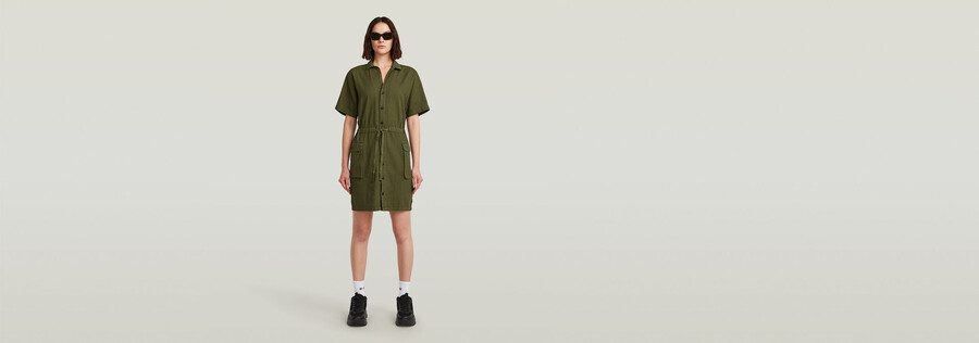 vestido utilitario suave