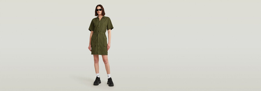 vestido utilitario suave