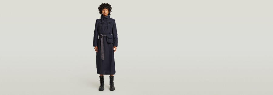 vestido túnica anorak