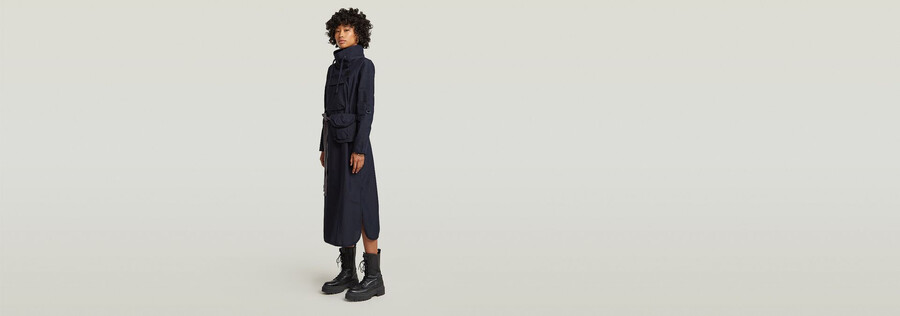 vestido túnica anorak