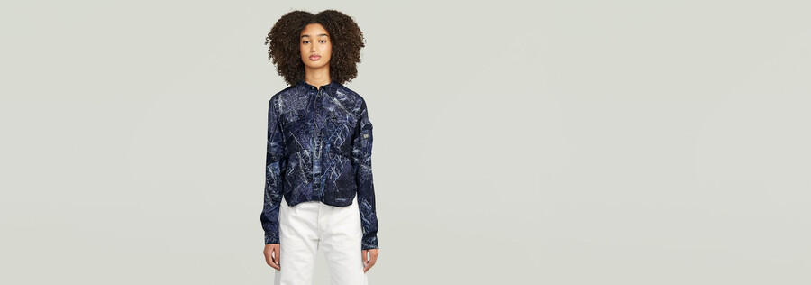 camisa estampada