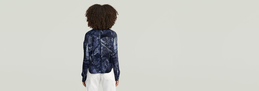 camisa estampada