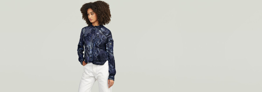 camisa estampada