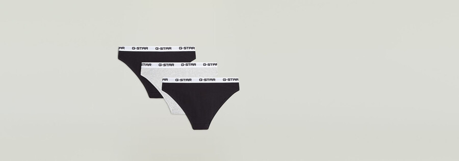 paquete de 3 calzoncillos hipster