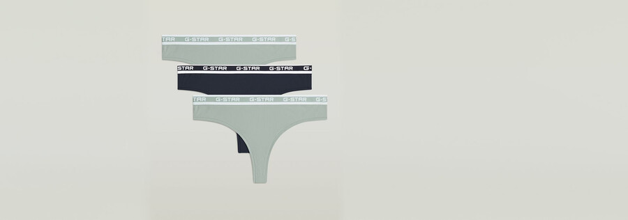 paquete de 3 calzoncillos brasileños